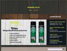 Tablet Screenshot of houthandeljansok.nl